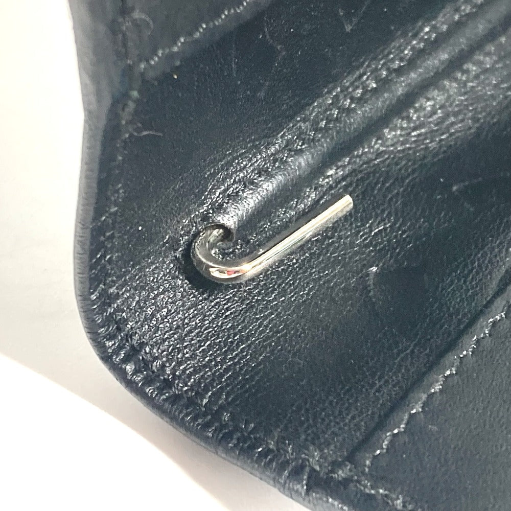 CHANEL カンボンライン CC ココマーク システム手帳 手帳カバー 手帳カバー レザー レディース ブラック