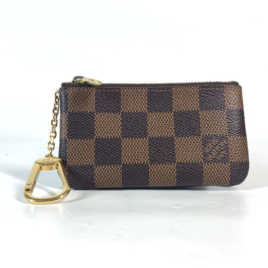 LOUIS VUITTON N62658  ダミエ ポシェット・クレ 財布 小銭入れ キーリング付き コインケース ダミエキャンバス ユニセックス