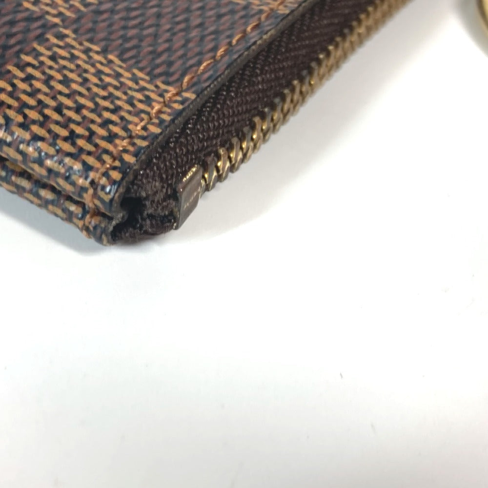 LOUIS VUITTON N62658  ダミエ ポシェット・クレ 財布 小銭入れ キーリング付き コインケース ダミエキャンバス ユニセックス