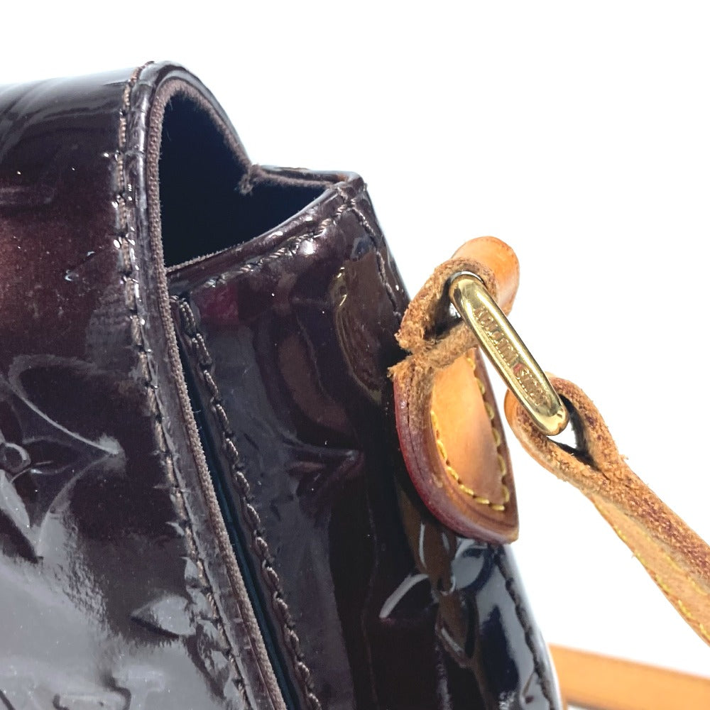 LOUIS VUITTON M91704 モノグラムヴェルニ ベルフラワーPM 斜め掛け カバン ポシェット ショルダーバッグ モノグラムヴェルニ レディース アマラント パープル - brandshop-reference