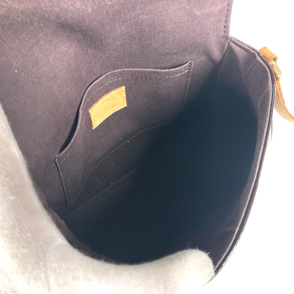 LOUIS VUITTON M91704 モノグラムヴェルニ ベルフラワーPM 斜め掛け カバン ポシェット ショルダーバッグ モノグラムヴェルニ レディース アマラント パープル - brandshop-reference