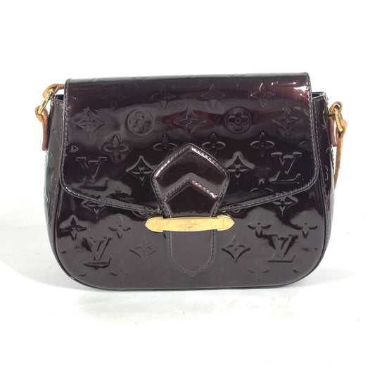 LOUIS VUITTON M91704 モノグラムヴェルニ ベルフラワーPM 斜め掛け カバン ポシェット ショルダーバッグ モノグラムヴェルニ レディース アマラント パープル - brandshop-reference