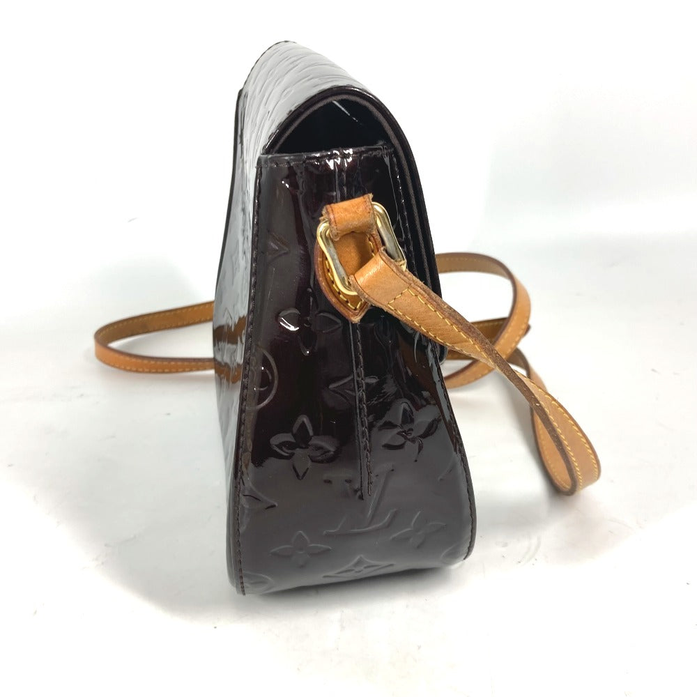 LOUIS VUITTON M91704 モノグラムヴェルニ ベルフラワーPM 斜め掛け カバン ポシェット ショルダーバッグ モノグラムヴェルニ レディース アマラント パープル - brandshop-reference