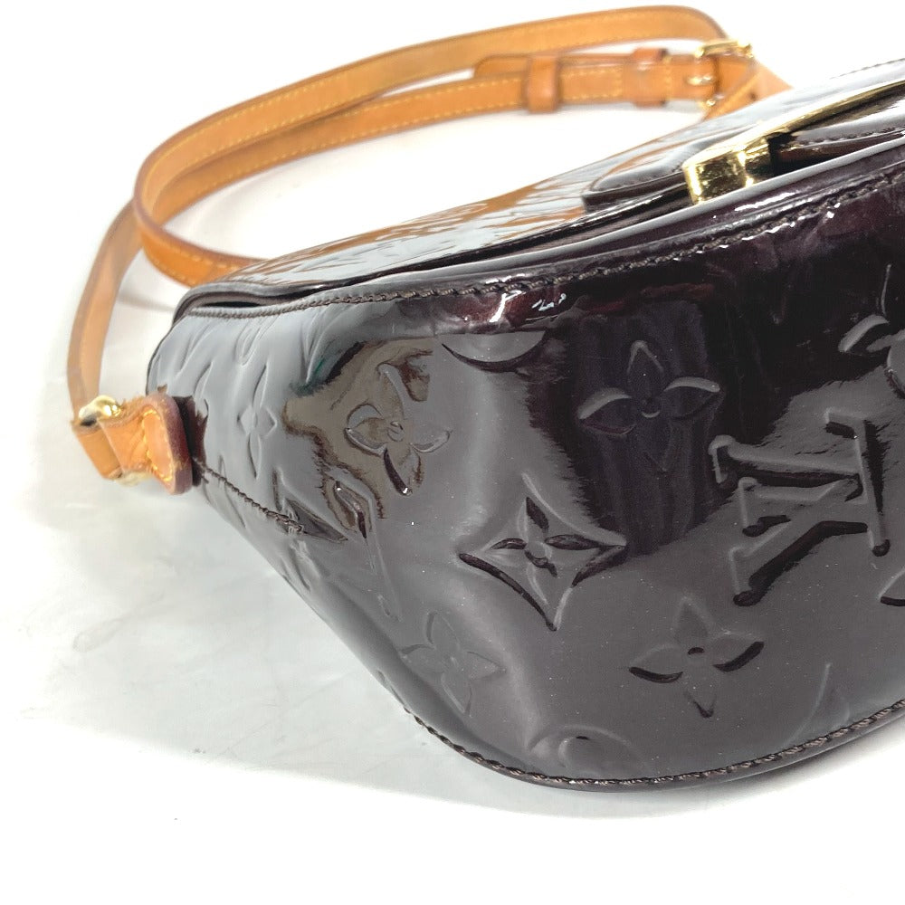 LOUIS VUITTON M91704 モノグラムヴェルニ ベルフラワーPM 斜め掛け カバン ポシェット ショルダーバッグ モノグラムヴェルニ レディース アマラント パープル - brandshop-reference