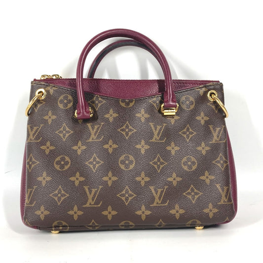 LOUIS VUITTON M42961 モノグラム パラスBB カバン 2WAYバッグ ショルダーバッグ 斜め掛け ハンドバッグ モノグラムキャンバス レディース レザン ブラウン