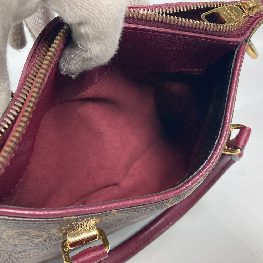 LOUIS VUITTON M42961 モノグラム パラスBB カバン 2WAYバッグ ショルダーバッグ 斜め掛け ハンドバッグ モノグラムキャンバス レディース レザン ブラウン