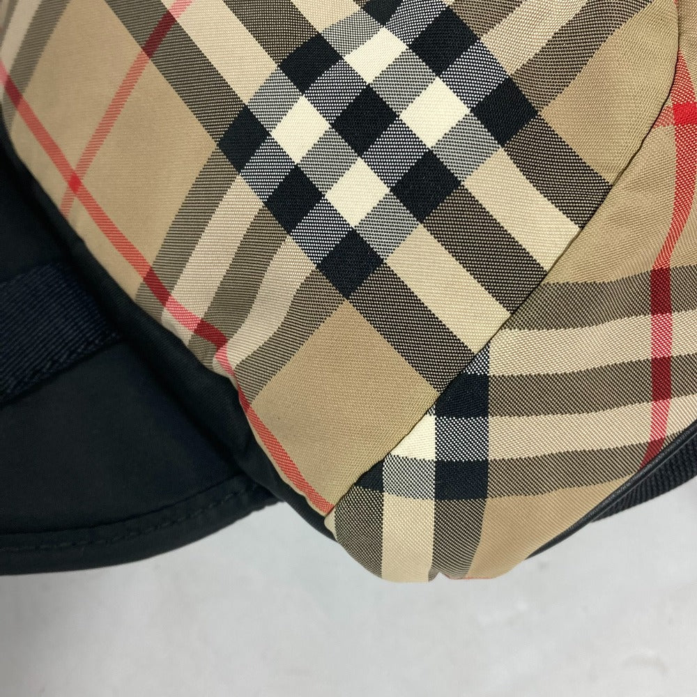 BURBERRY 8013645 クロス チェック カバン ベルトバッグ ウエストポーチ ボディバッグ ナイロン ユニセックス ベージュ