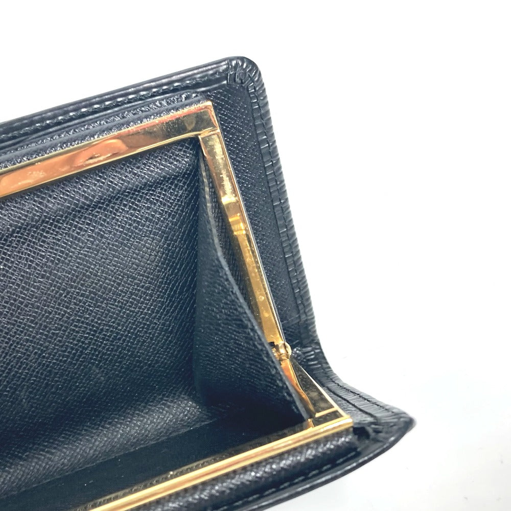 LOUIS VUITTON M63252  エピ コンチネンタルヴィエノワ ロングウォレット がま口 長財布 エピレザー ユニセックス ブラック - brandshop-reference