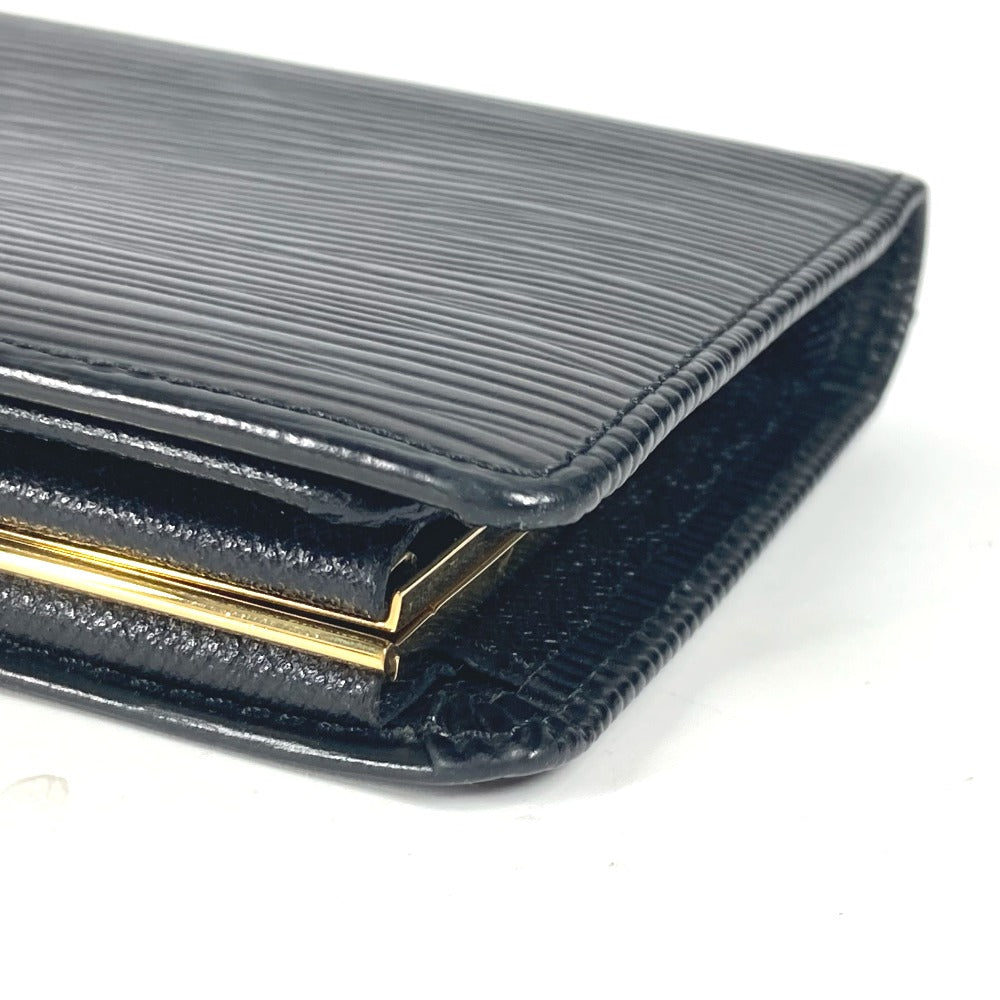 LOUIS VUITTON M63252  エピ コンチネンタルヴィエノワ ロングウォレット がま口 長財布 エピレザー ユニセックス ブラック - brandshop-reference