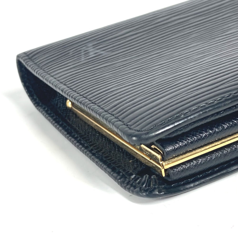 LOUIS VUITTON M63252  エピ コンチネンタルヴィエノワ ロングウォレット がま口 長財布 エピレザー ユニセックス ブラック - brandshop-reference