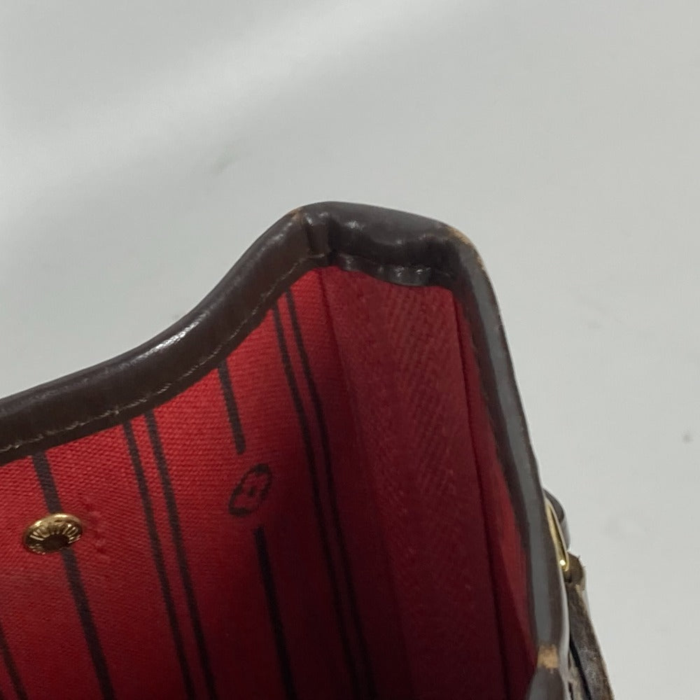 LOUIS VUITTON N41359 ダミエ ネヴァーフルPM トートバッグ カバン 肩掛け ショルダーバッグ ダミエキャンバス レディース エベヌ ブラウン