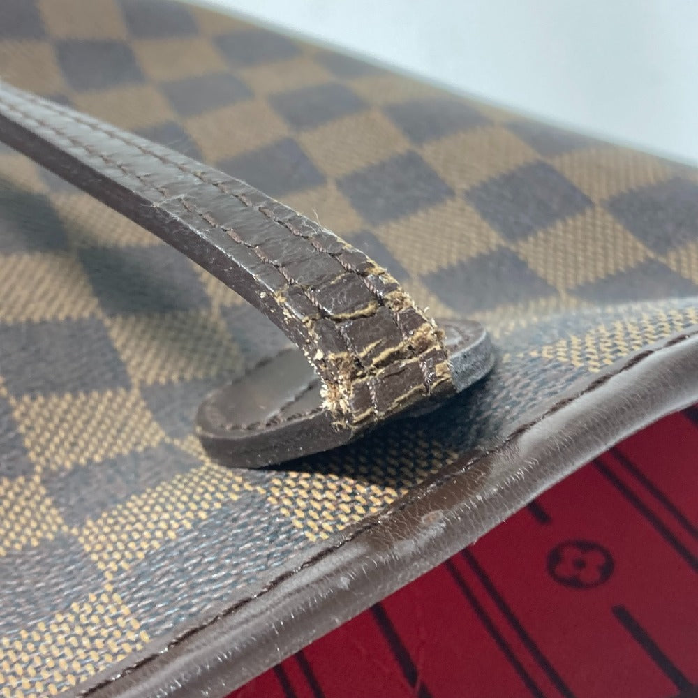 LOUIS VUITTON N41359 ダミエ ネヴァーフルPM トートバッグ カバン 肩掛け ショルダーバッグ ダミエキャンバス レディース エベヌ ブラウン