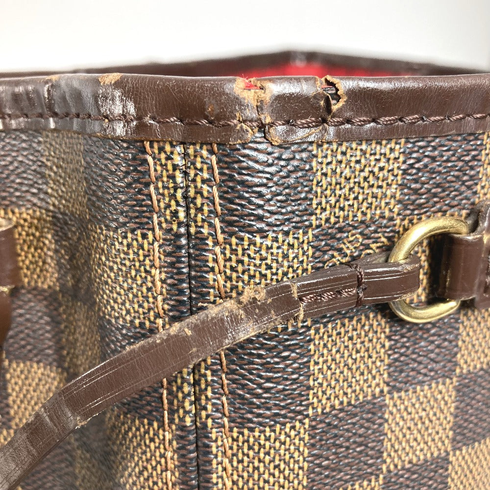 LOUIS VUITTON N41359 ダミエ ネヴァーフルPM トートバッグ カバン 肩掛け ショルダーバッグ ダミエキャンバス レディース エベヌ ブラウン - brandshop-reference