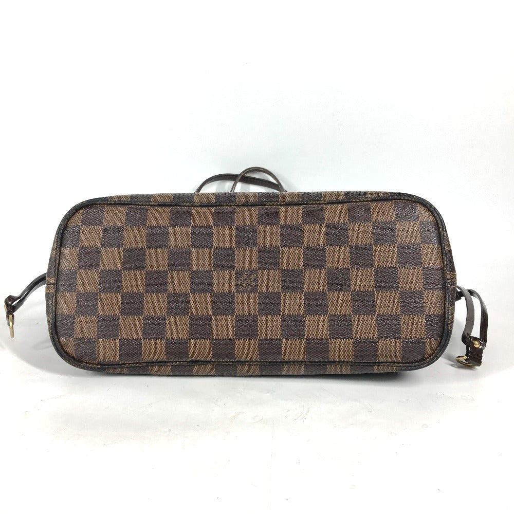 LOUIS VUITTON N41359 ダミエ ネヴァーフルPM トートバッグ カバン 肩掛け ショルダーバッグ ダミエキャンバス レディース エベヌ ブラウン