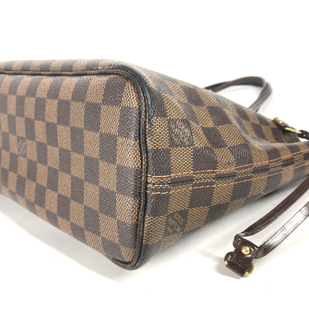 LOUIS VUITTON N41359 ダミエ ネヴァーフルPM トートバッグ カバン 肩掛け ショルダーバッグ ダミエキャンバス レディース エベヌ ブラウン