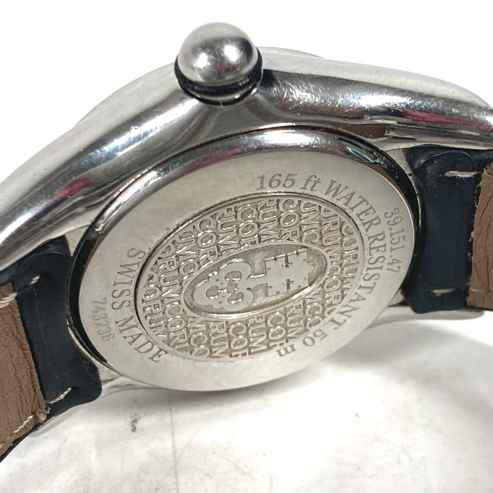 CORUM 39.151.47 レディースウォッチ バブル ダイヤベゼル 腕時計 SS レディース ブルー