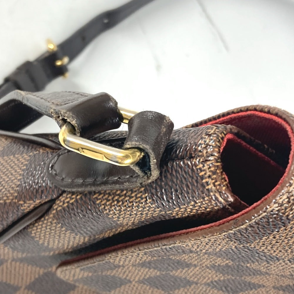 LOUIS VUITTON N41178 ダミエ ブザスローズベリー 斜め掛け カバン フラップ ショルダーバッグ ダミエキャンバス レディース エベヌ ブラウン - brandshop-reference