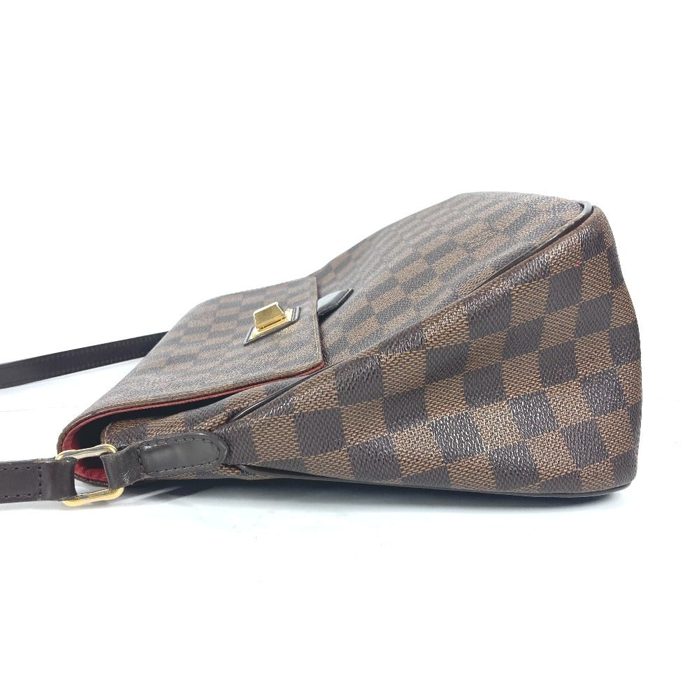 LOUIS VUITTON N41178 ダミエ ブザスローズベリー 斜め掛け カバン フラップ ショルダーバッグ ダミエキャンバス レディース エベヌ ブラウン - brandshop-reference
