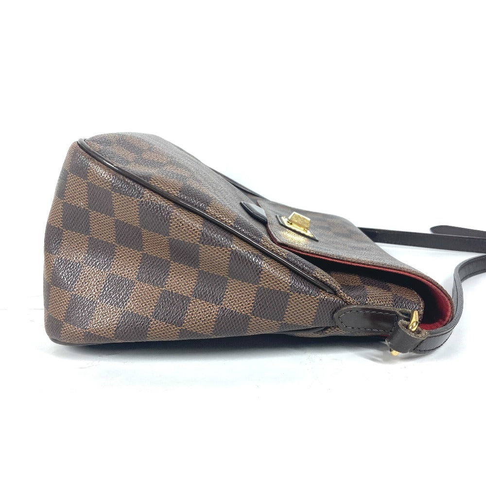 LOUIS VUITTON N41178 ダミエ ブザスローズベリー 斜め掛け カバン フラップ ショルダーバッグ ダミエキャンバス レディース エベヌ ブラウン - brandshop-reference