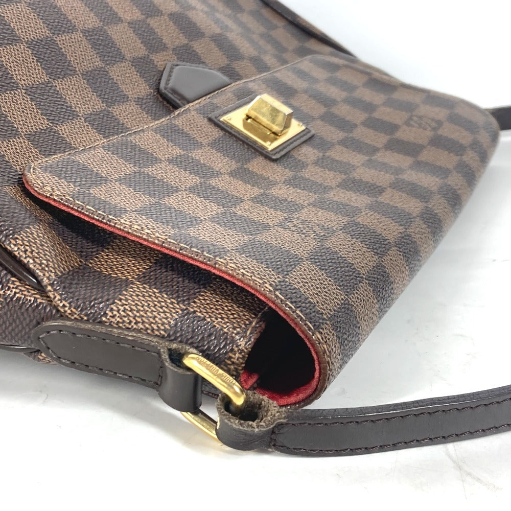 LOUIS VUITTON N41178 ダミエ ブザスローズベリー 斜め掛け カバン フラップ ショルダーバッグ ダミエキャンバス レディース エベヌ ブラウン - brandshop-reference