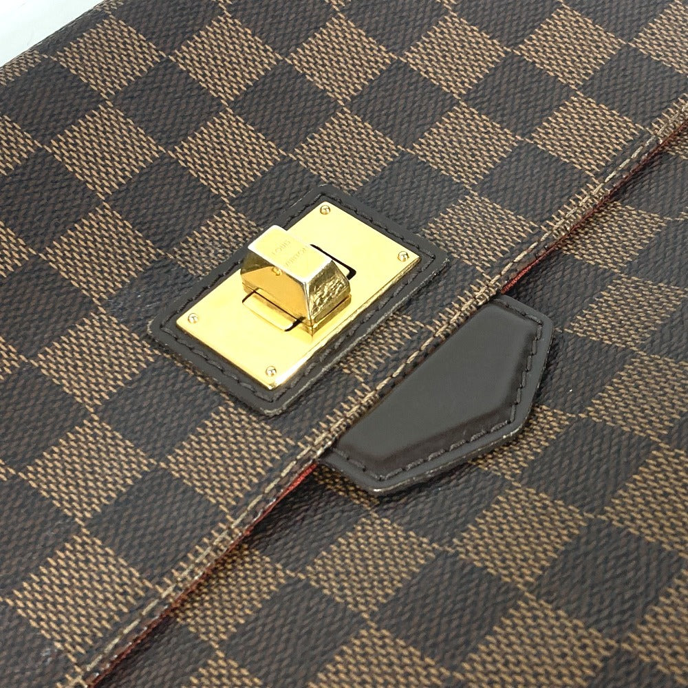 LOUIS VUITTON N41178 ダミエ ブザスローズベリー 斜め掛け カバン フラップ ショルダーバッグ ダミエキャンバス レディース エベヌ ブラウン - brandshop-reference