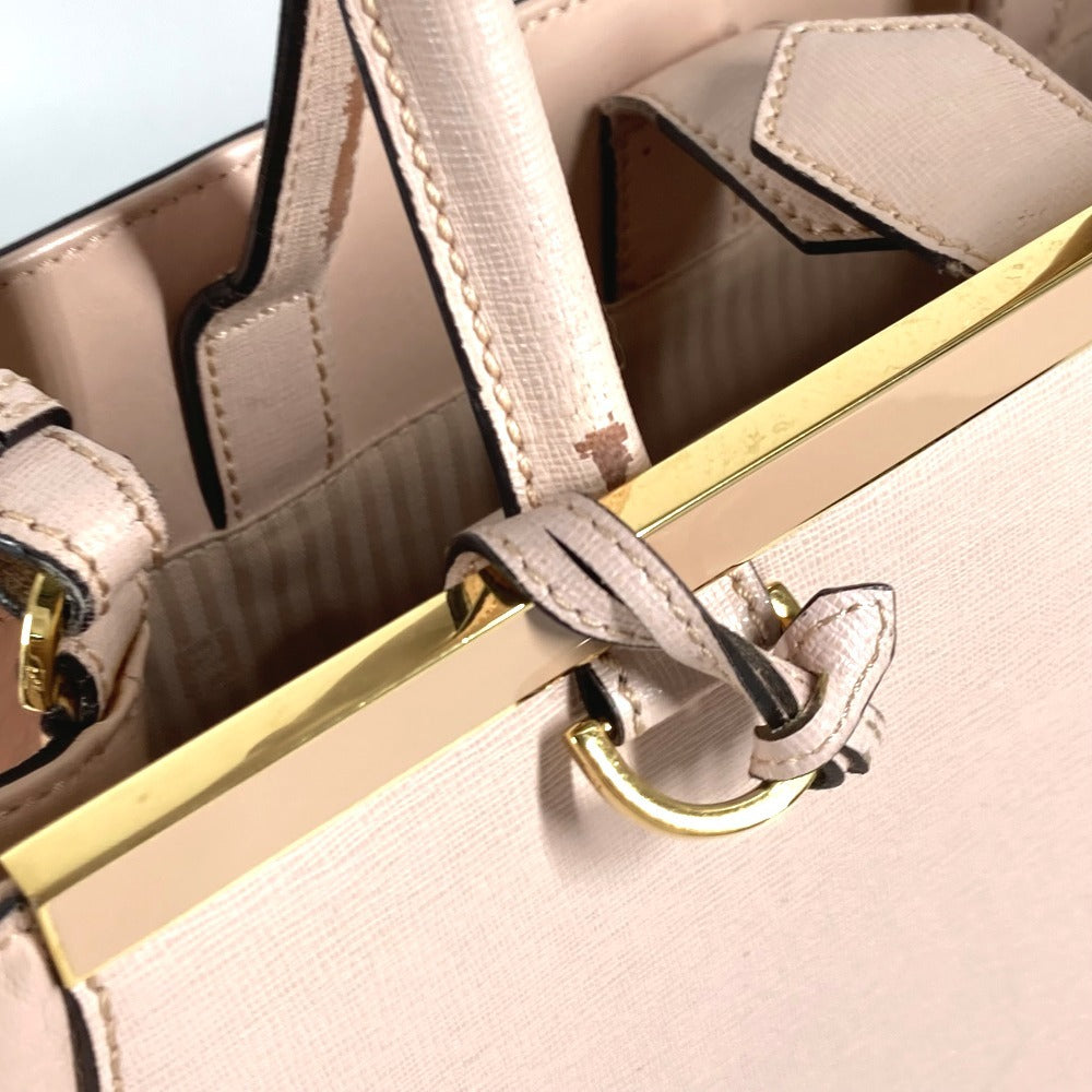 FENDI 8BH250 トゥジュール カバン トートバッグ 肩掛け 2WAYバッグ ショルダーバッグ レザー レディース ベージュ - brandshop-reference
