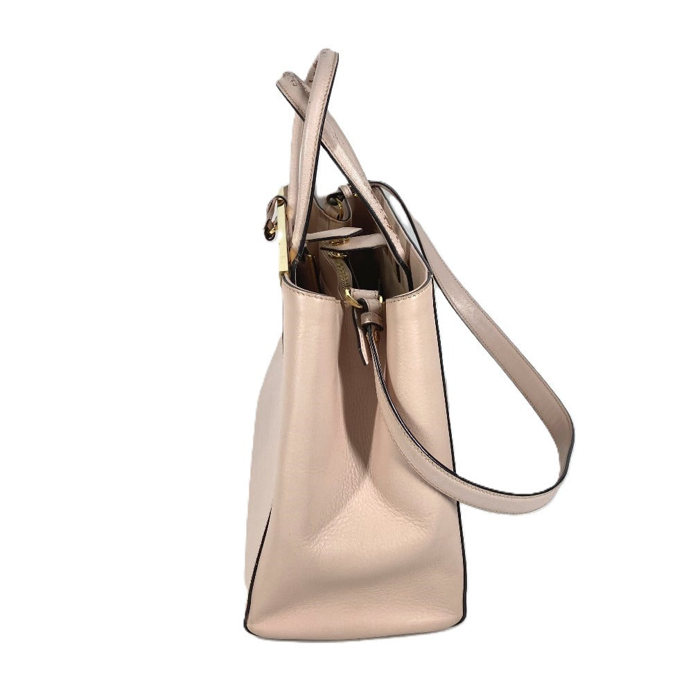 FENDI 8BH250 トゥジュール カバン トートバッグ 肩掛け 2WAYバッグ ショルダーバッグ レザー レディース ベージュ - brandshop-reference