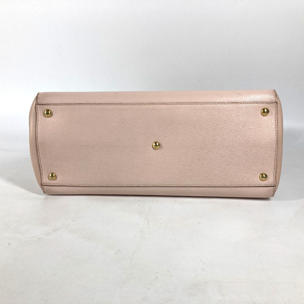 FENDI 8BH250 トゥジュール カバン トートバッグ 肩掛け 2WAYバッグ ショルダーバッグ レザー レディース ベージュ - brandshop-reference