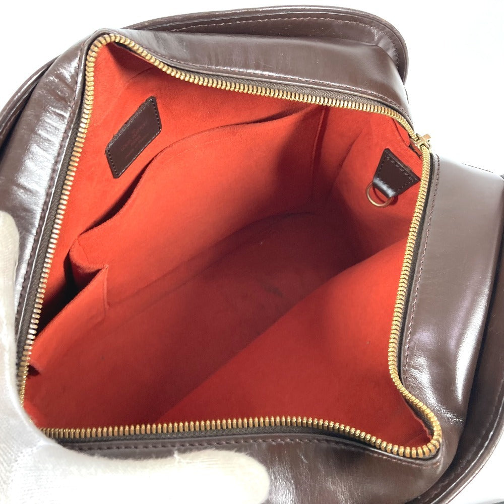 LOUIS VUITTON N51282 ダミエ サリア オリゾンタル カバン 肩掛け トートバッグ ショルダーバッグ ハンドバッグ ダミエキャンバス レディース エベヌ ブラウン - brandshop-reference