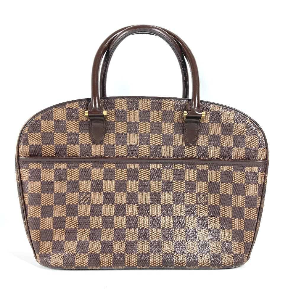 LOUIS VUITTON N51282 ダミエ サリア オリゾンタル カバン 肩掛け トートバッグ ショルダーバッグ ハンドバッグ ダミエキャンバス レディース エベヌ ブラウン - brandshop-reference
