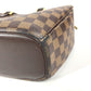 LOUIS VUITTON N51282 ダミエ サリア オリゾンタル カバン 肩掛け トートバッグ ショルダーバッグ ハンドバッグ ダミエキャンバス レディース エベヌ ブラウン - brandshop-reference