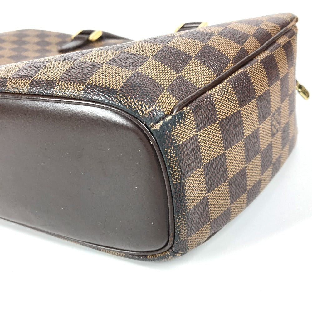 LOUIS VUITTON N51282 ダミエ サリア オリゾンタル カバン 肩掛け トートバッグ ショルダーバッグ ハンドバッグ ダミエキャンバス レディース エベヌ ブラウン - brandshop-reference