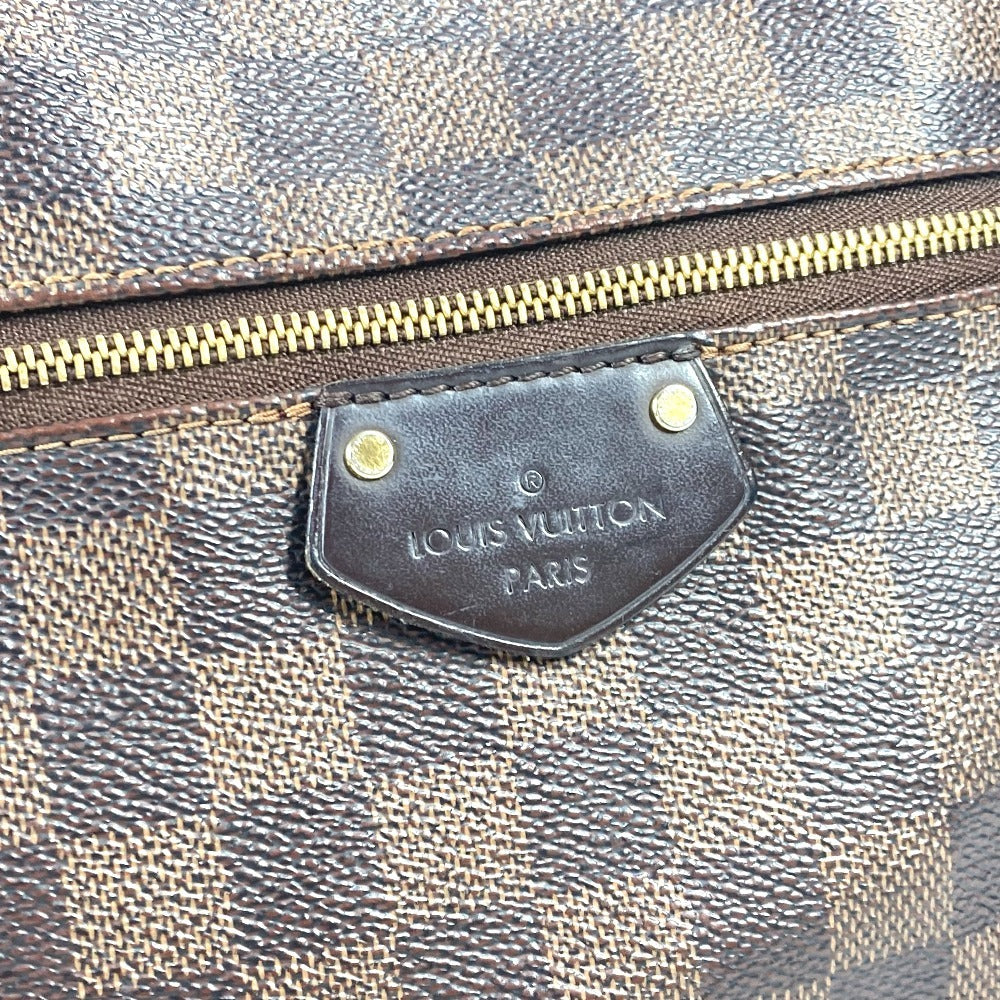 LOUIS VUITTON N41013  ダミエ イエナMM 肩掛け カバン ショルダーバッグ トートバッグ ダミエキャンバス レディース エベヌ ブラウン - brandshop-reference