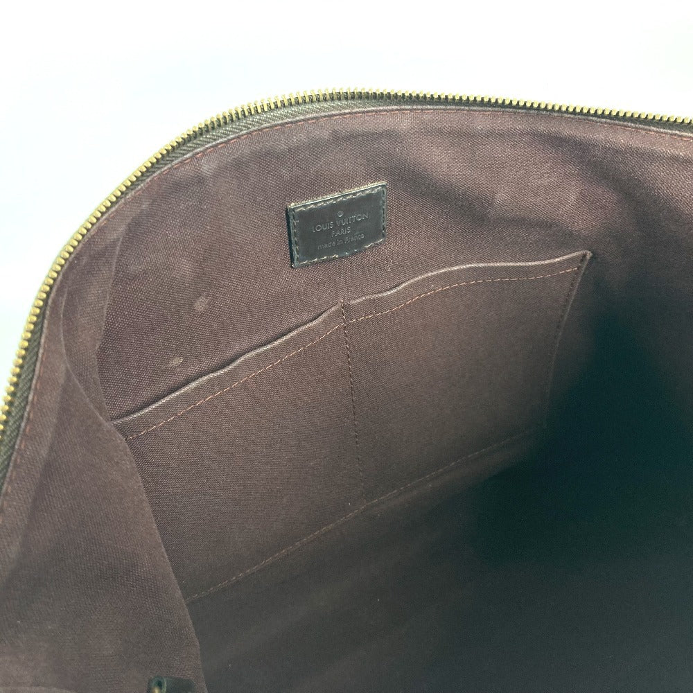 LOUIS VUITTON N41013  ダミエ イエナMM 肩掛け カバン ショルダーバッグ トートバッグ ダミエキャンバス レディース エベヌ ブラウン - brandshop-reference