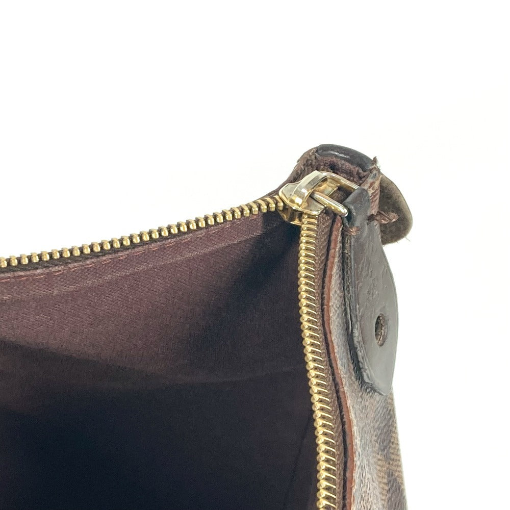 LOUIS VUITTON N41013  ダミエ イエナMM 肩掛け カバン ショルダーバッグ トートバッグ ダミエキャンバス レディース エベヌ ブラウン - brandshop-reference