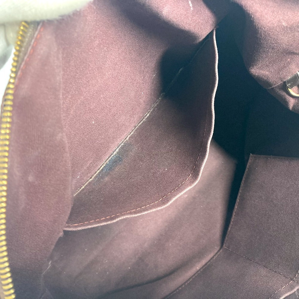 LOUIS VUITTON N41013  ダミエ イエナMM 肩掛け カバン ショルダーバッグ トートバッグ ダミエキャンバス レディース エベヌ ブラウン - brandshop-reference