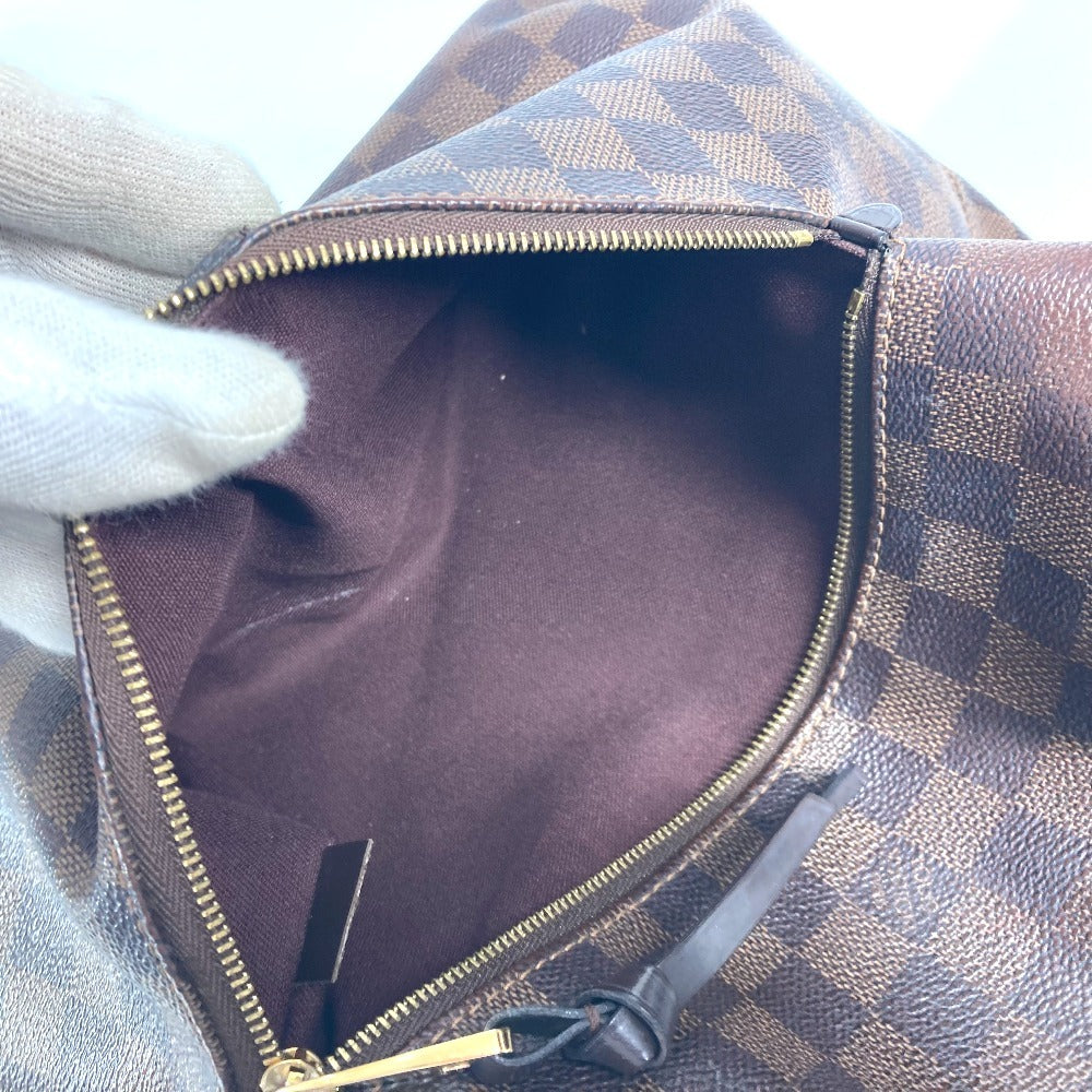 LOUIS VUITTON N41013  ダミエ イエナMM 肩掛け カバン ショルダーバッグ トートバッグ ダミエキャンバス レディース エベヌ ブラウン - brandshop-reference