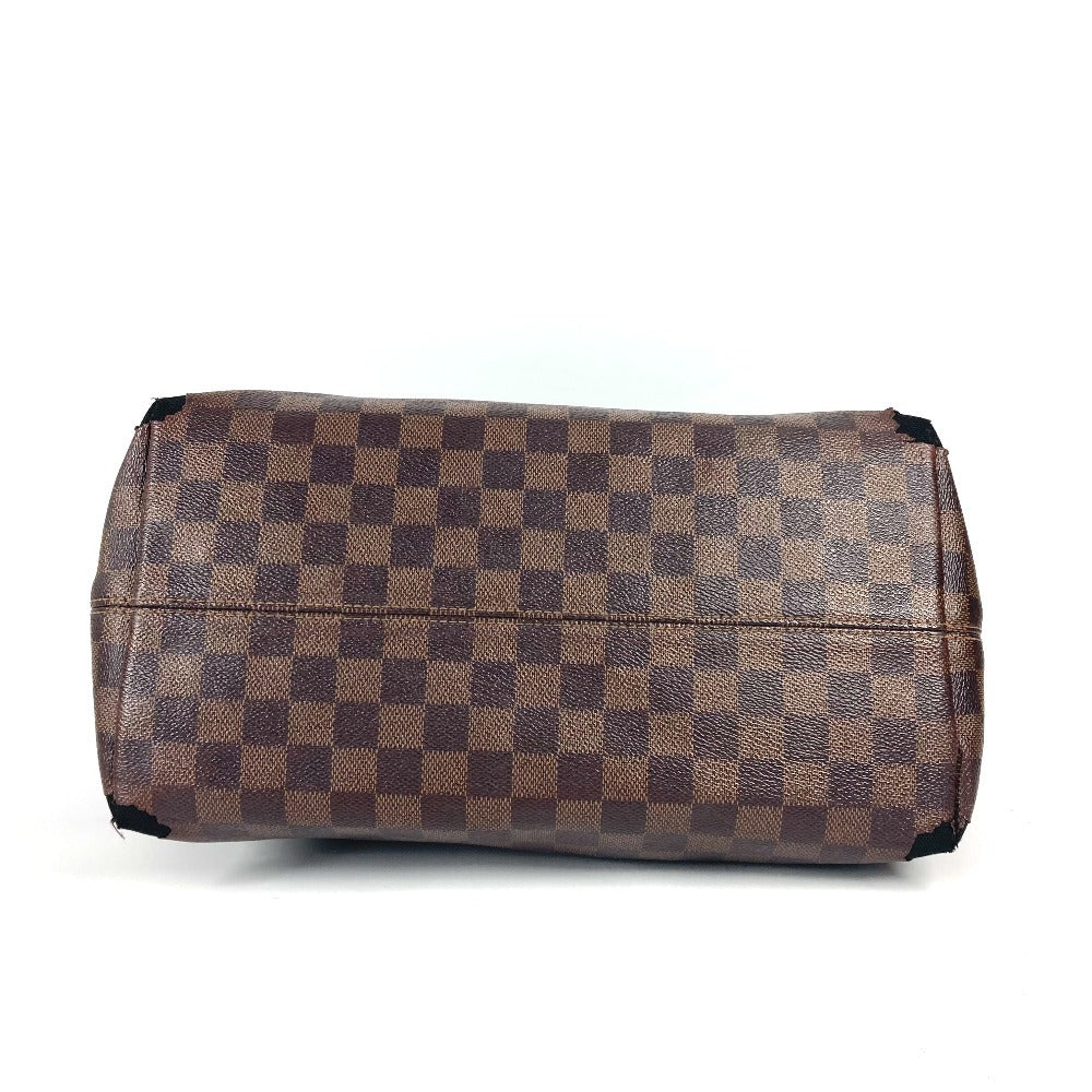 LOUIS VUITTON N41013  ダミエ イエナMM 肩掛け カバン ショルダーバッグ トートバッグ ダミエキャンバス レディース エベヌ ブラウン - brandshop-reference