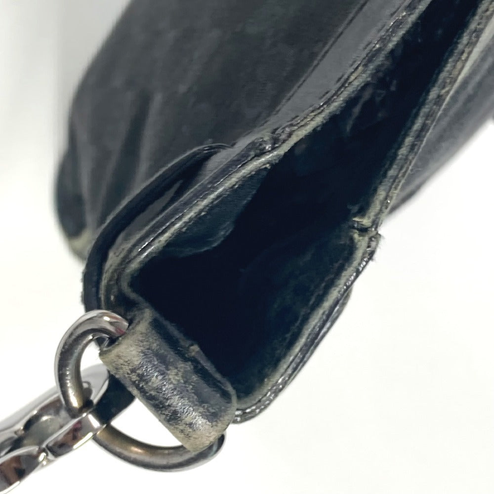 GUCCI 109106 GG ロゴ カバン 斜め掛け ショルダーバッグ GGキャンバス/レザー ユニセックス ブラック - brandshop-reference