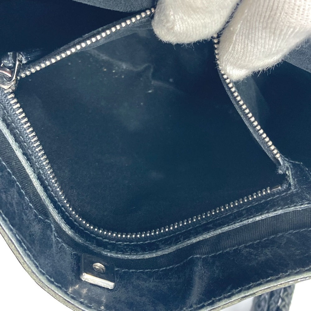 GUCCI 109106 GG ロゴ カバン 斜め掛け ショルダーバッグ GGキャンバス/レザー ユニセックス ブラック - brandshop-reference