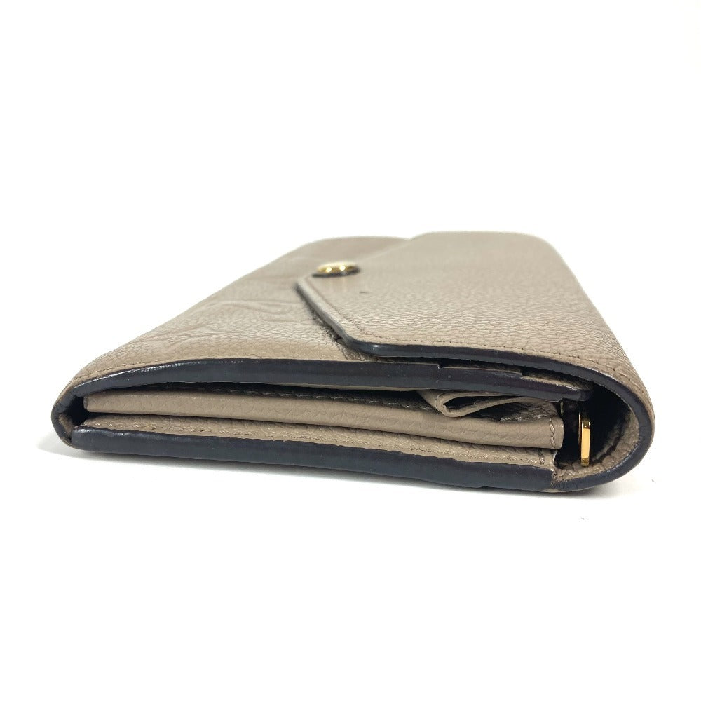 LOUIS VUITTON M82256 モノグラムアンプラント ポルトフォイユサラ ロングウォレット 長財布 モノグラムアンプラントレザー ユニセックス トゥルトレール ベージュ - brandshop-reference