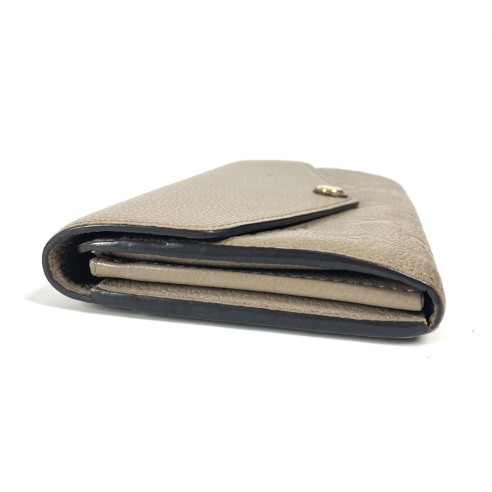 LOUIS VUITTON M82256 モノグラムアンプラント ポルトフォイユサラ ロングウォレット 長財布 モノグラムアンプラントレザー ユニセックス トゥルトレール ベージュ - brandshop-reference