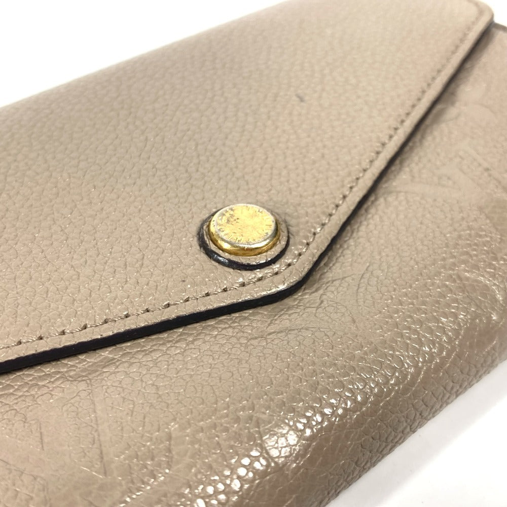 LOUIS VUITTON M82256 モノグラムアンプラント ポルトフォイユサラ ロングウォレット 長財布 モノグラムアンプラントレザー ユニセックス トゥルトレール ベージュ - brandshop-reference