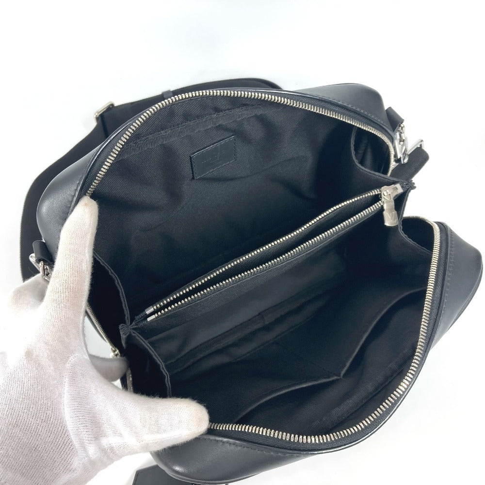LOUIS VUITTON N45286 ダミエアンフィニ シリウスメッセンジャー カバン 斜め掛け ショルダーバッグ ダミエアンフィニレザー ユニセックス ブラック - brandshop-reference