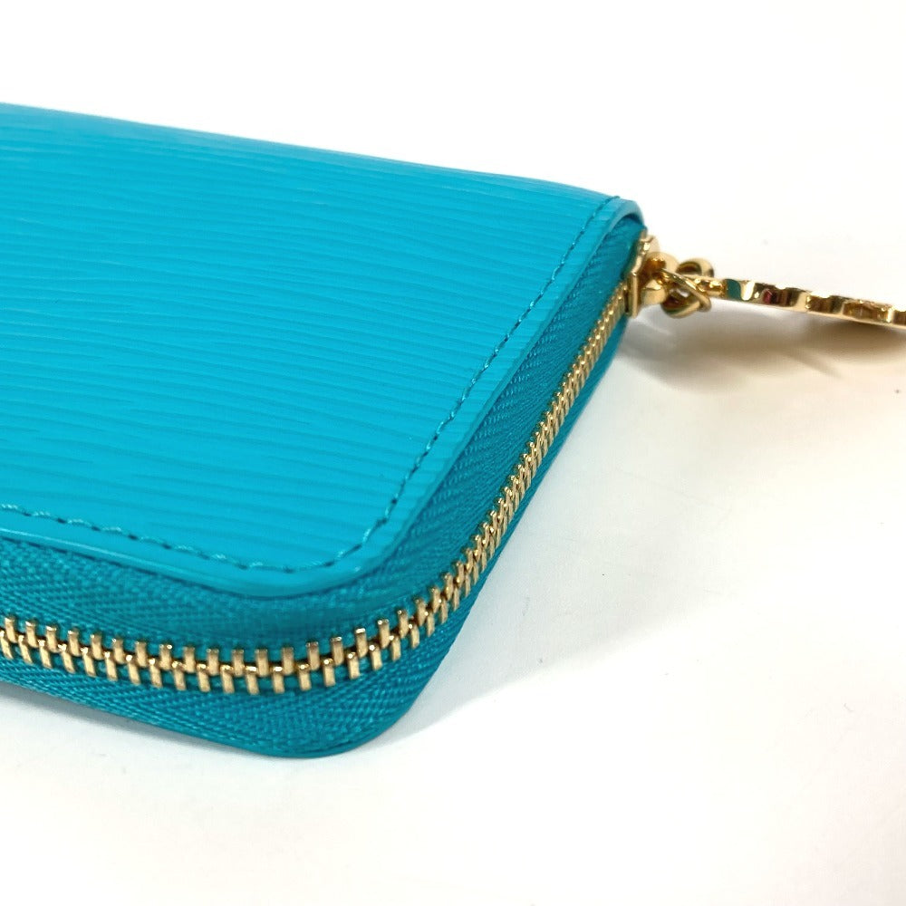 LOUIS VUITTON M14145 LV×TM 村上隆 エピ ジッピーコインパース 財布 ラウンドファスナー 小銭入れ コインケース エピレザー ユニセックス カビラブルー ブルー - brandshop-reference