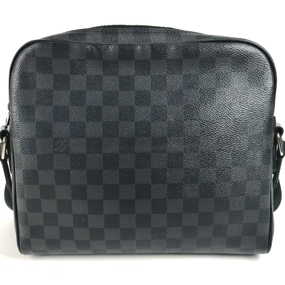 LOUIS VUITTON N41408 ダミエグラフィット デイトンPM デイトン PM カバン 斜め掛け ショルダーバッグ ダミエグラフィットキャンバス ユニセックス ブラック