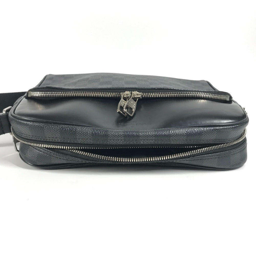 LOUIS VUITTON N41408 ダミエグラフィット デイトンPM デイトン PM カバン 斜め掛け ショルダーバッグ ダミエグラフィットキャンバス ユニセックス ブラック