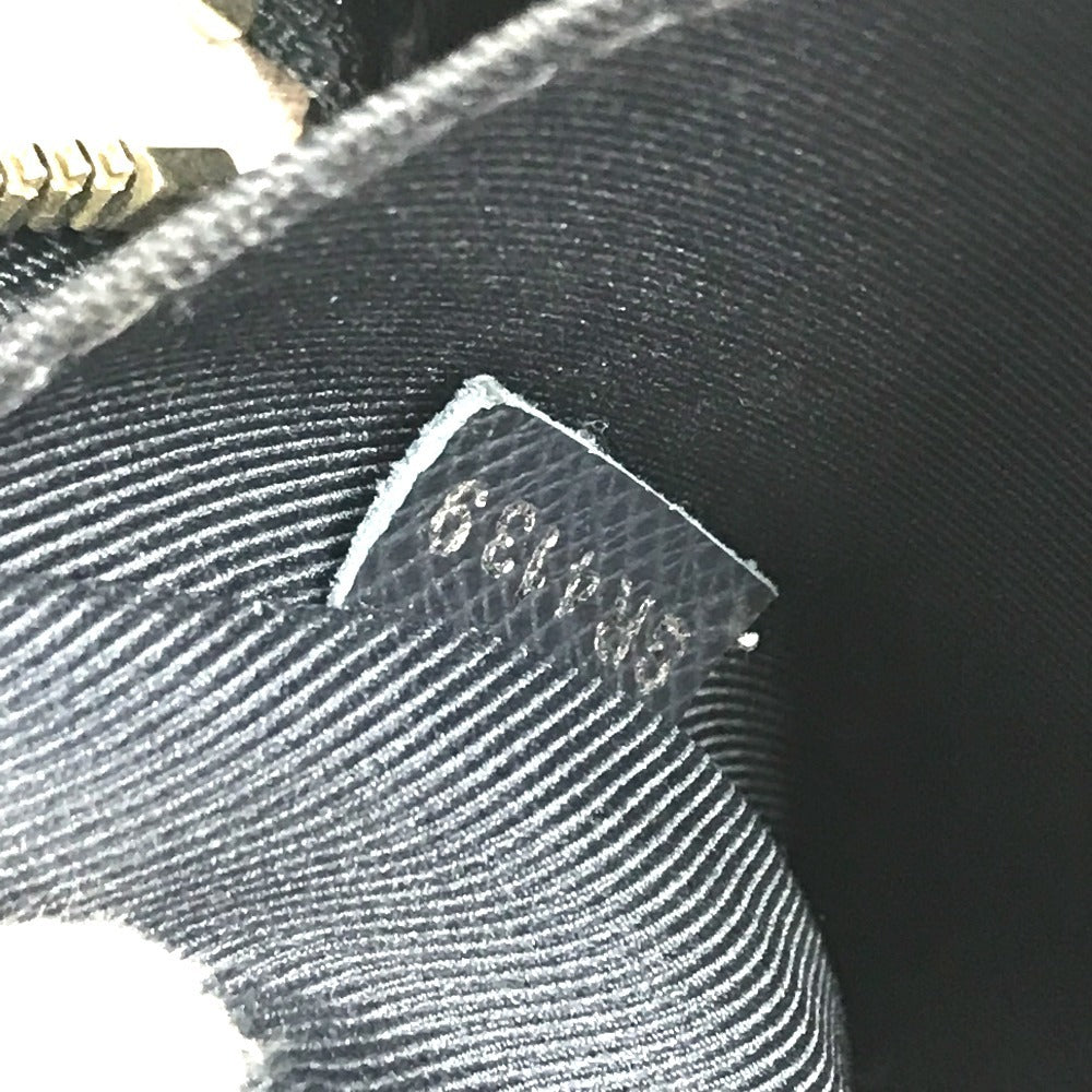 LOUIS VUITTON M33423 Taiga Pochette Kasai Pouch Clutch Bag with Strap Second Bag Taiga Leather Unisex Blue Marine Navy