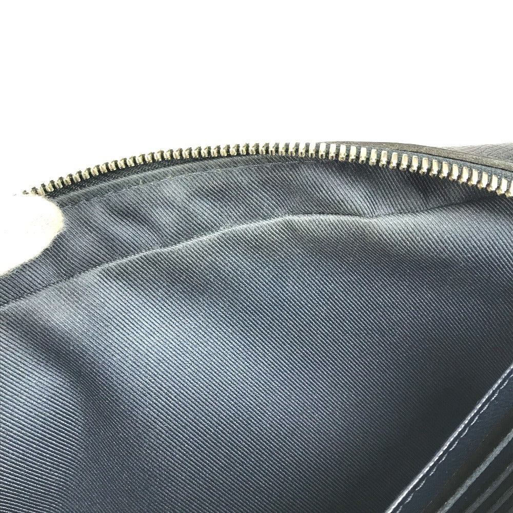 LOUIS VUITTON M33423 Taiga Pochette Kasai Pouch Clutch Bag with Strap Second Bag Taiga Leather Unisex Blue Marine Navy