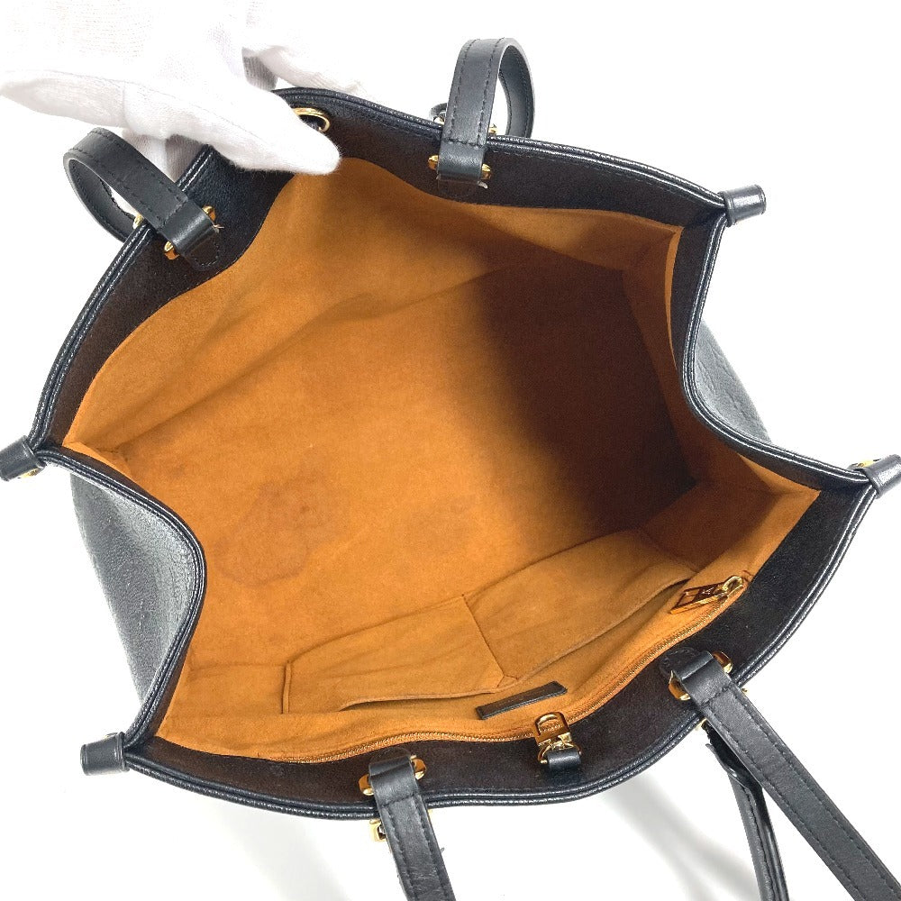 LOUIS VUITTON M45595 モノグラムアンプラント オンザゴーMM 2WAYバッグ カバン ハンドバッグ ショルダーバッグ 肩掛け トートバッグ モノグラムアンプラントレザー ユニセックス ノワール ブラック - brandshop-reference